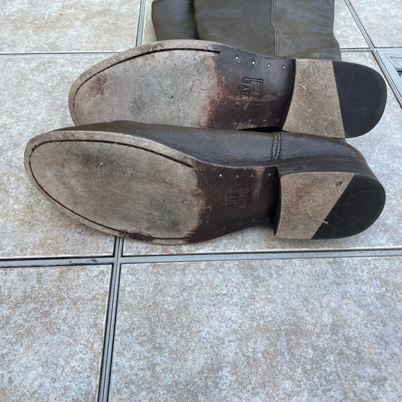 FRYE Melissa Women's Button Riding Knee High BOOT - Picture 12 of 13